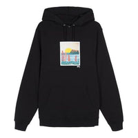 Stussy Coastal Hood Photo Fleece Lined Unisex Black 1924468-BLACK