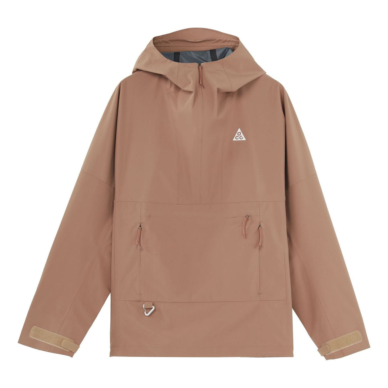 Nike SS22 ACG Solid Color Minimalistic Casual Hooded Jacket Brown DN3910-258