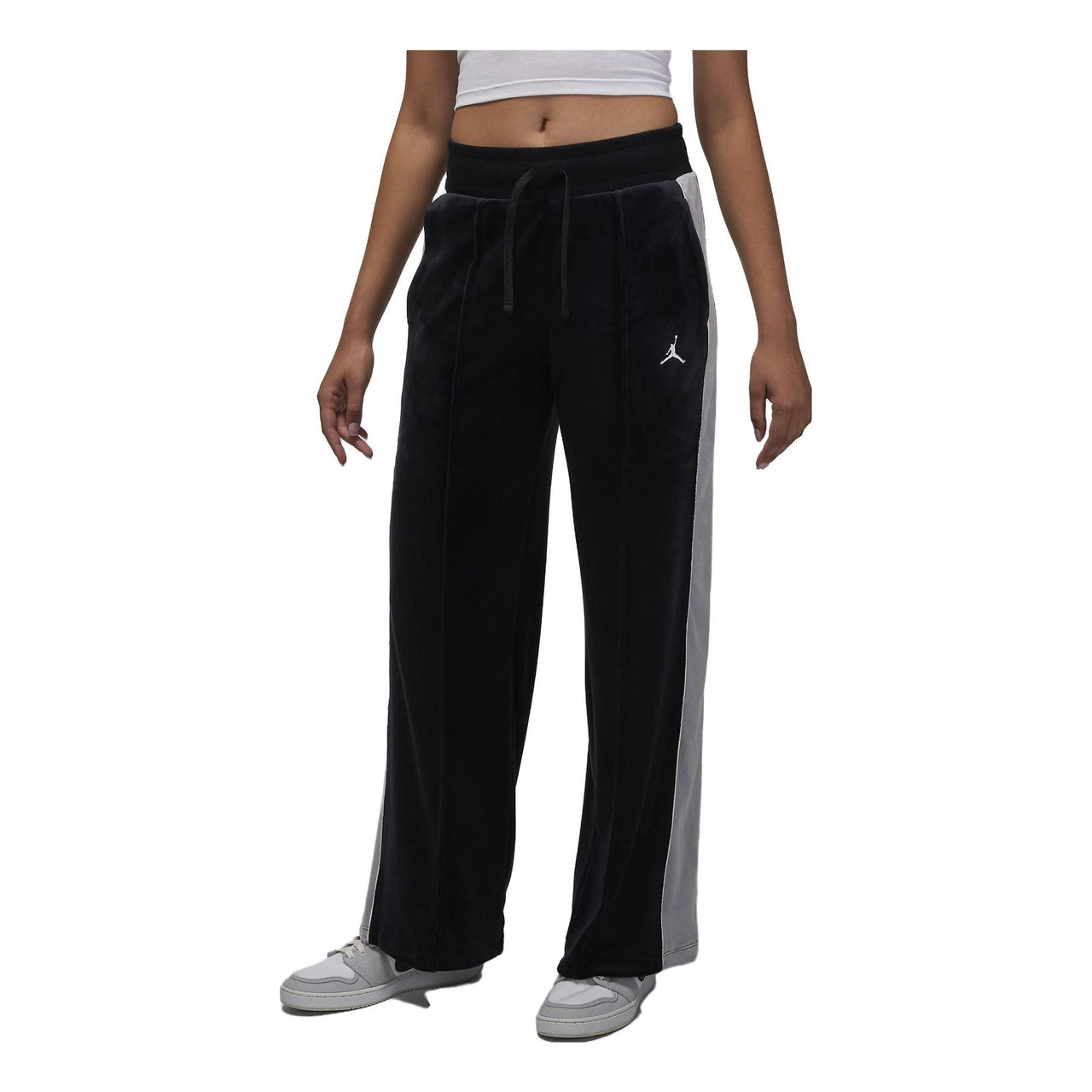(WMNS) Air Jordan Flight Velour Pant 'Black' DV1404-010