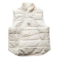 A-COLD-WALL* Woven Funnel Gilet 'Warm White' ACWMO058-WARMWHITE