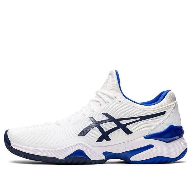 (WMNS) ASICS Court FF 2 'White Blue' 1042A076-103