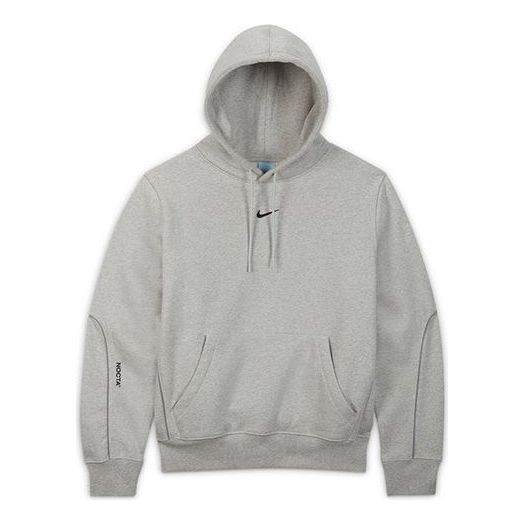 Nike x NOCTA Drake Cardinal Stock Logo Hoodie 'Grey' DA3920-052