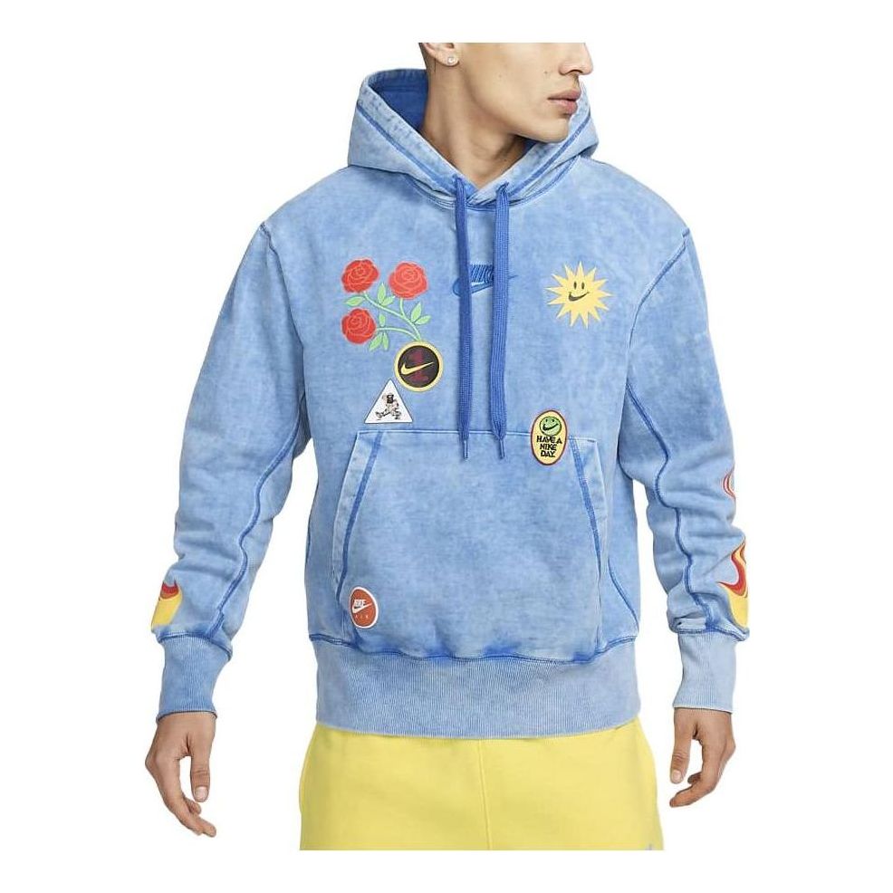 Nike Sportswear Pullover Hoodie 'Game Royal' DZ3053-480