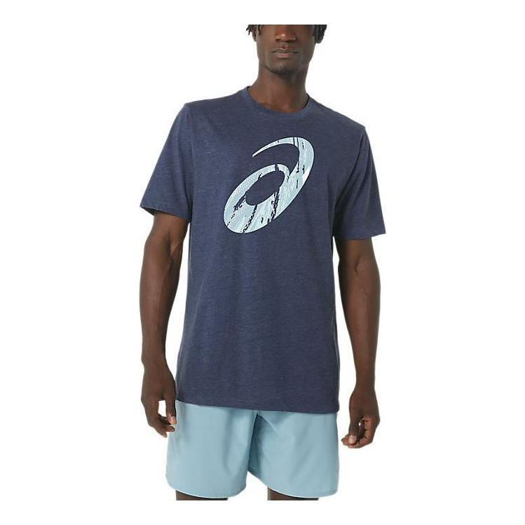 ASICS Polar Winter T-shirt 'Peacoat Heather' 2033B780-404