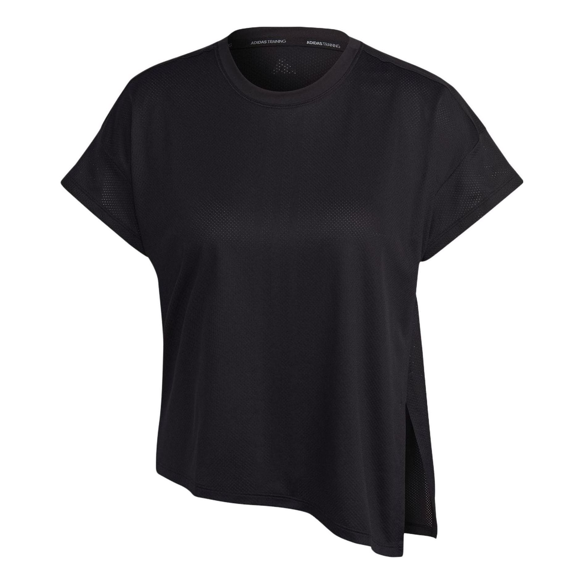 (WMNS) adidas HIIT AEROREADY Quickburn Training T-Shirt Asia Sizing 'Black' HY5407