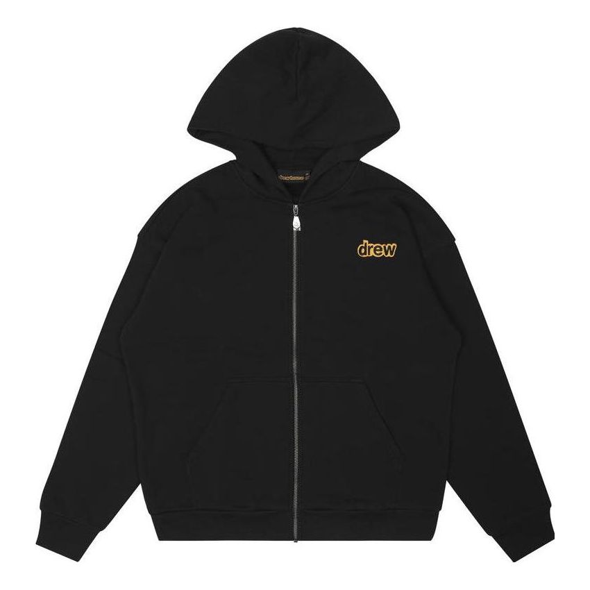 Drew House Secret Mascot Zip Up Hoodie 'Black' DR-FW22-506