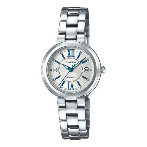 Casio Sheen Analog Watch 'Sapphire Crystal Silver' SHE-4528D-7AUPR