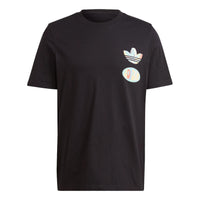 adidas originals Enjoy Summer Front/Back Graphic Tee 'Black' IT8183