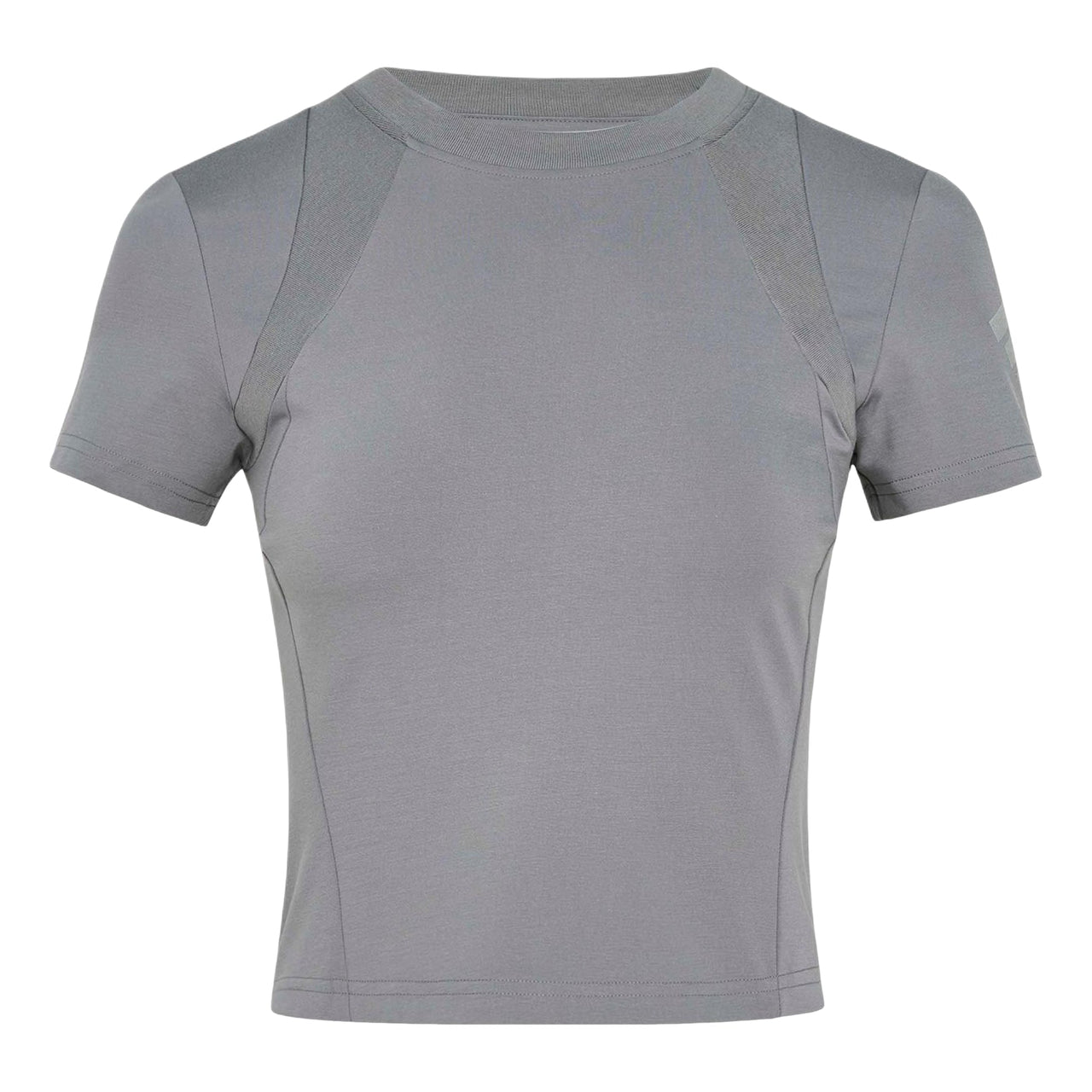 (WMNS) adidas Future Style Woven T-Shirt Asia Sizing 'Grey' KS5174