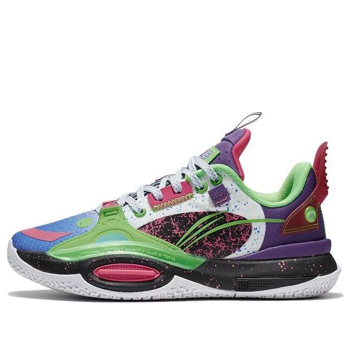 (GS) Li-Ning Wade All City 10 V1 'Green. Purple' YKBS012-5