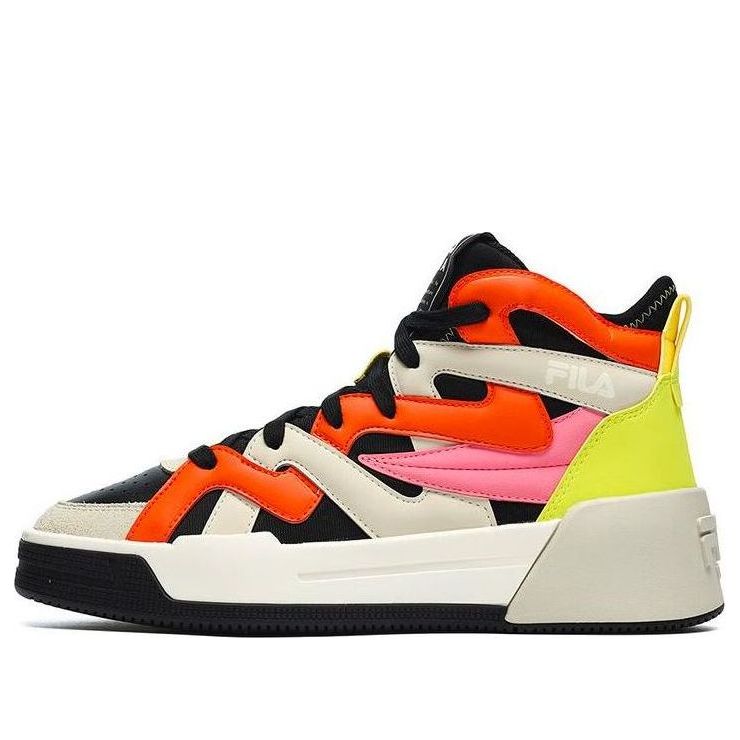 (WMNS) FILA Salto FX Skate Shoes 'White Orange Black' F12W243601FBE