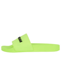 (WMNS) Balenciaga Pool Slides 'Fluo Yellow' 565547W1S827321