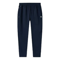 FILA Athletics Solid Colour High Elastic Straight Knitted Casual Pants For Men Blue A11M121601F-NV
