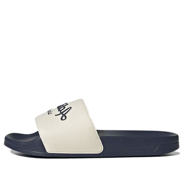 adidas Adilette Shower Slide 'White Shadow Navy' GW8748
