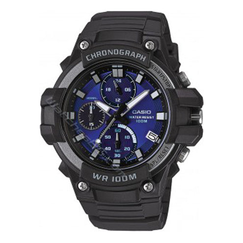 CASIO Water Proof STADARD Series Waterproof Sports Mens Black Analog MCW-110H-2A2