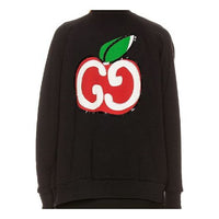 (WMNS) Gucci Apple Long Sleeve Sweater For Black 581165-XJCCL-1082