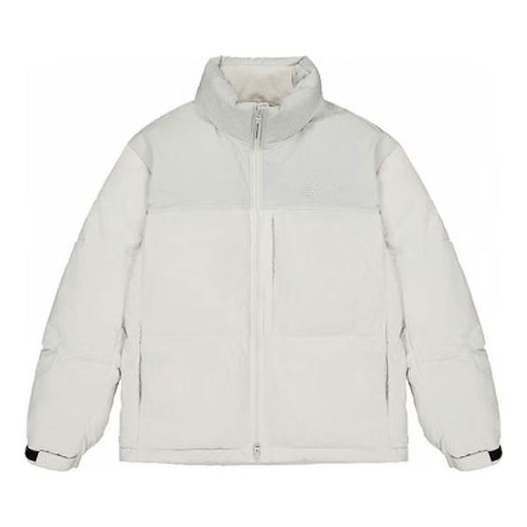 New Balance Winter Puffer Coat 'White' NPD49011-LGR