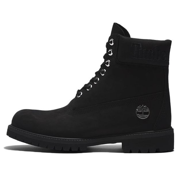Timberland Premium 6 Inch Waterproof Boots 'Black Waterbuck' A5PKA001