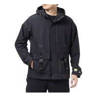 adidas Men's Woven Bagjk Hooded Jacket Black GP0988