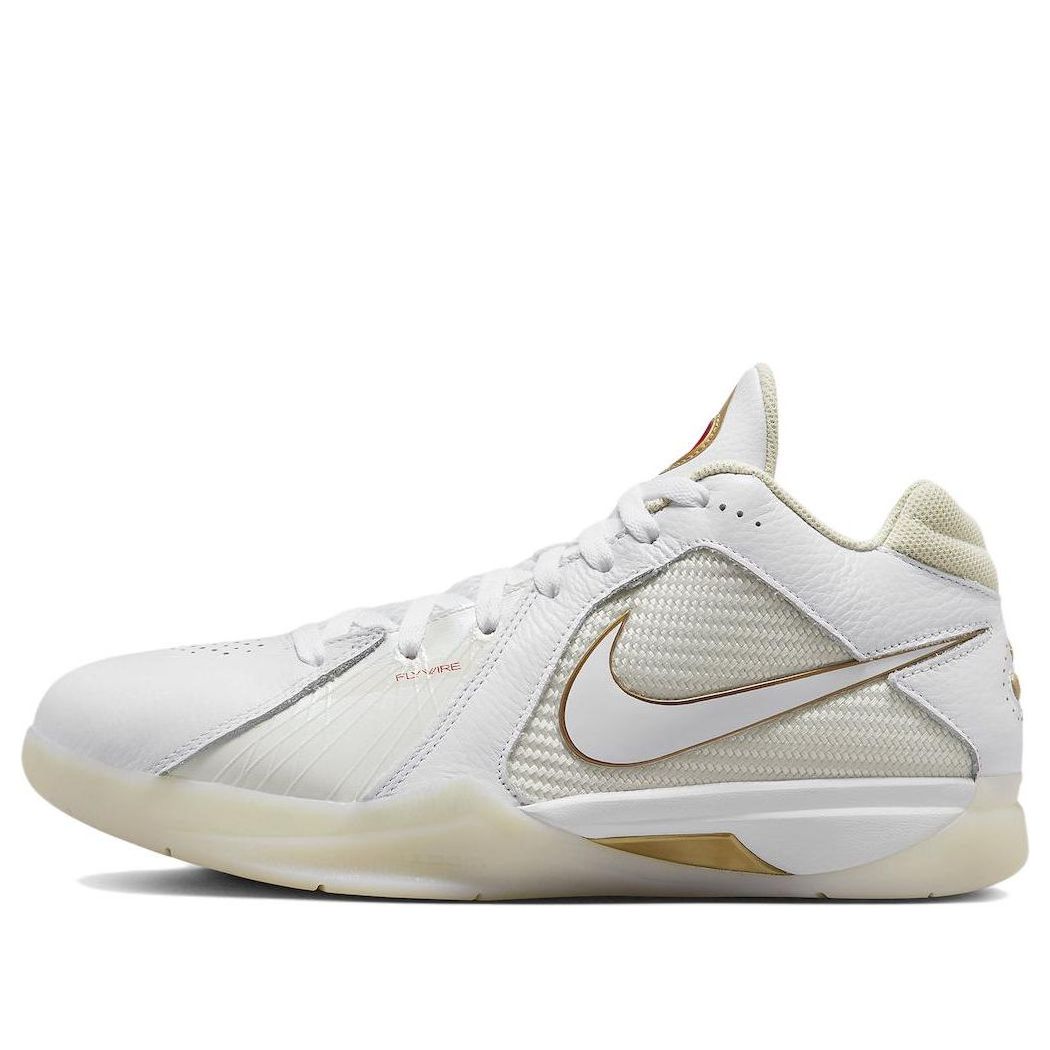 Nike Zoom KD 3 'White Metallic Gold' DZ3009-100