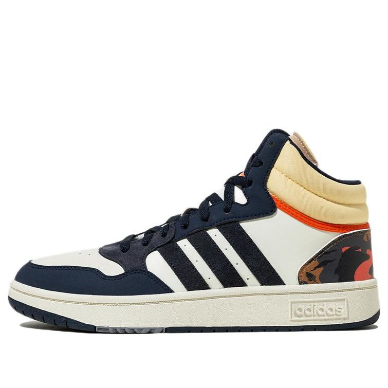 adidas Hoops 3.0 Mid 'Black Ivory Camo' HP6911