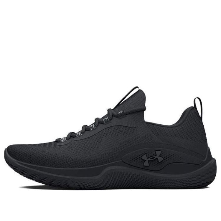 (WMNS) Under Armour Flow Dynamic 'Triple Black' 3026107-002