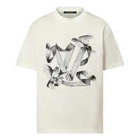 LOUIS VUITTON Graphic Cotton T-shirt 'White' 1ABXR6