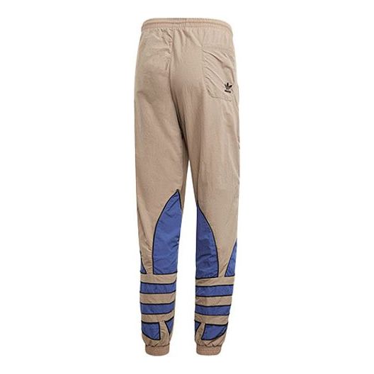 adidas Big Trefoil Colorblock Woven Track Pants - Brown GE0816