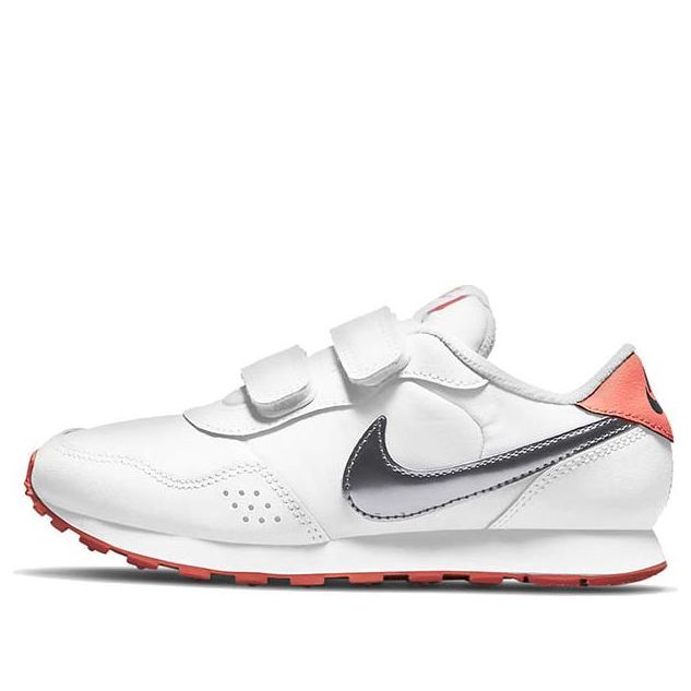 (PS) Nike MD Valiant White Metallic Silver 'White Orange' CN8559-101