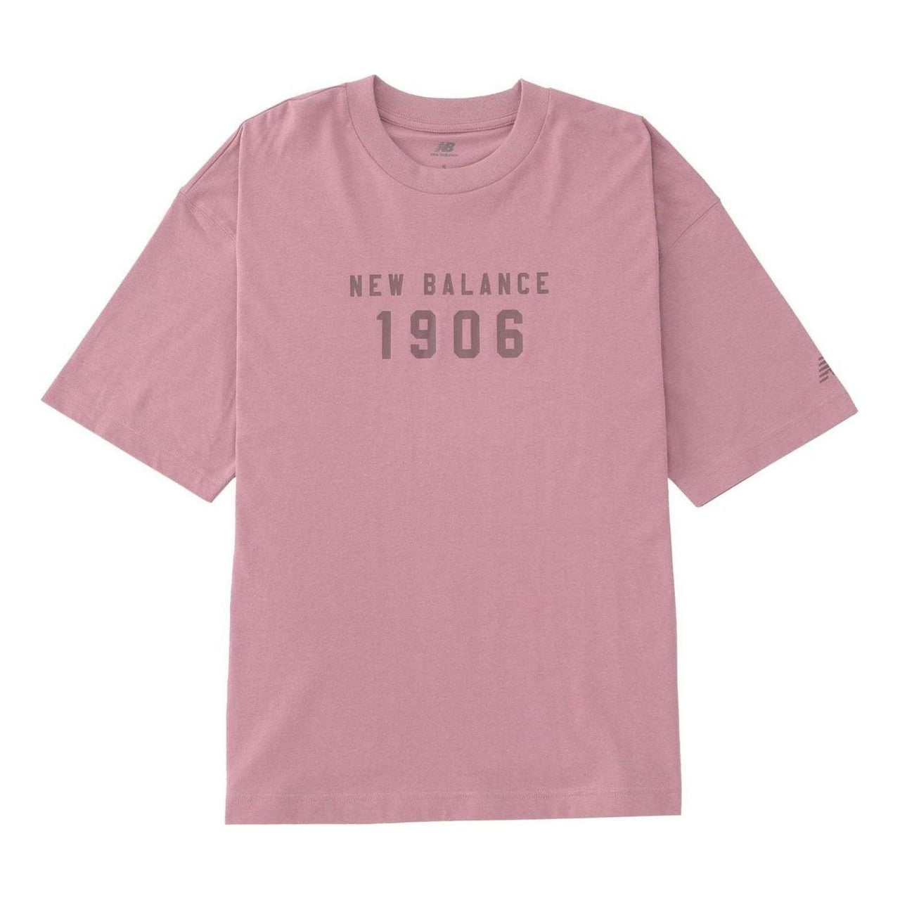 (WMNS) New Balance Iconic Collegiate Jersey Oversized 'Pink' WT41519-RSE