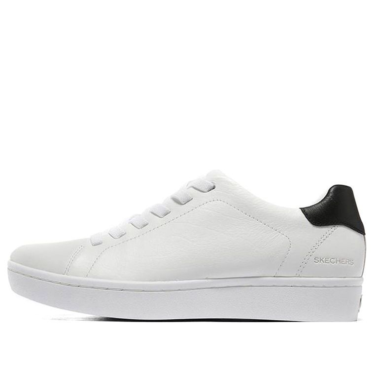 (WMNS) Skechers Arch Fit Cup 'White Black' 158402-WHT