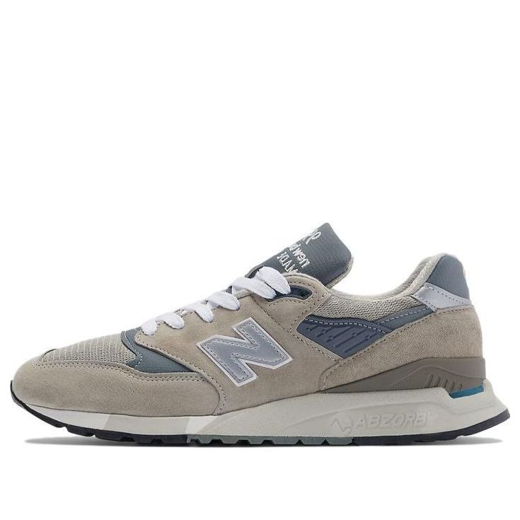 حذاء New Balance 998 صنع في الولايات المتحدة الأمريكية "Core Grey Silver" U998GR