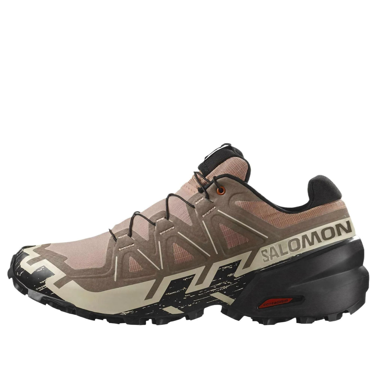 Salomon Speedcross 6 'Natural Black Almond Milk' 478110