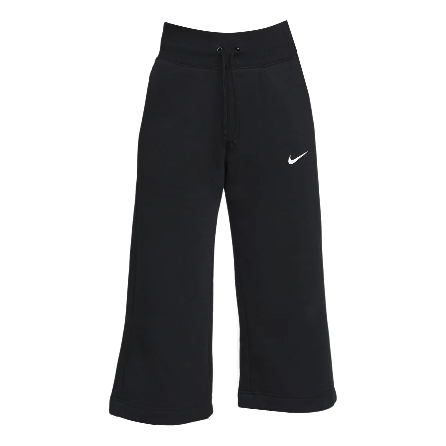 (WMNS) Nike Phoenix Fleece High-Waisted Cropped Sweatpants 'Black' FB8417-010