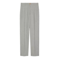 (WMNS) Gucci Sharkskin Wool Pants 'Grey' 675974-ZACFE-4734