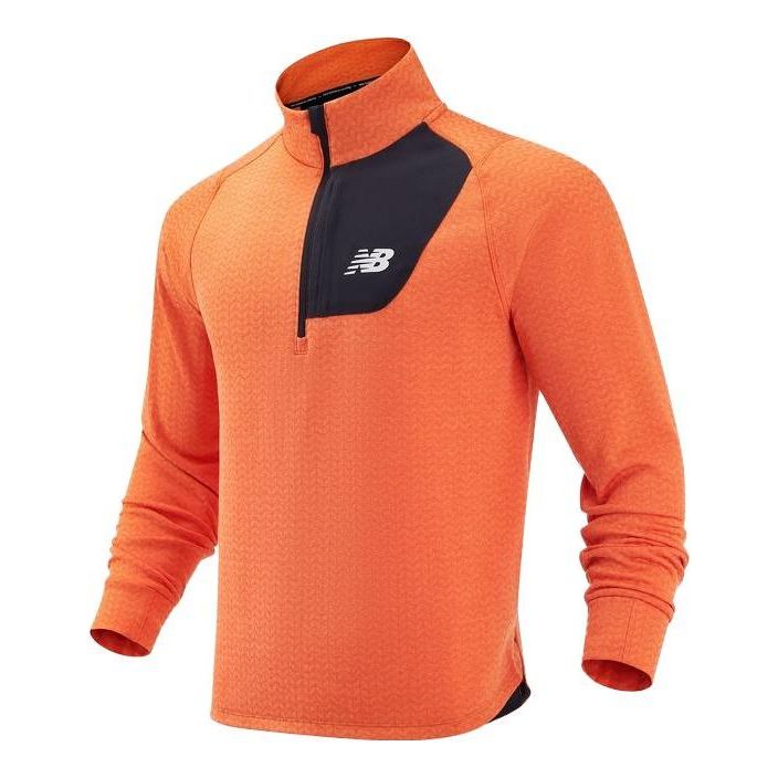 New Balance Heat Grid Half Zip 'Cayenne' MT23252-CEN