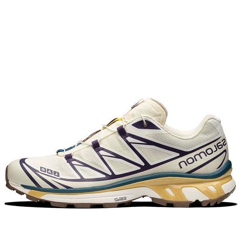 Salomon XT-6 'Beige Purple Yellow' 414546