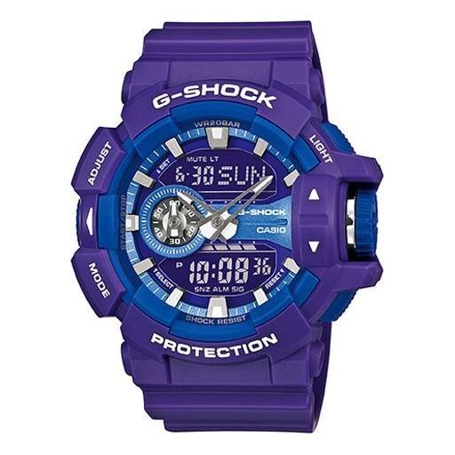 CASIO G-Shock Analog-Digital 'Purple' GA-400A-6A
