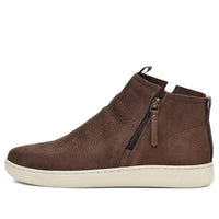UGG Pismo Cowhide Sports Shoe Zipper Brown 1110979-STT