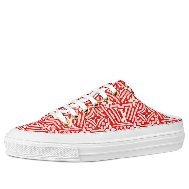 (WMNS) LOUIS VUITTON Crafty Stellar Mules 'Red White' 1A85NN