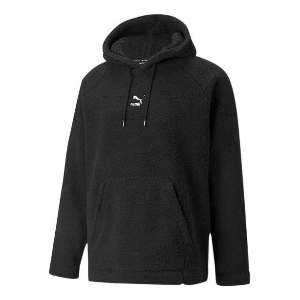 PUMA Classics Sherpa Hoodie 'Black' 533122-01