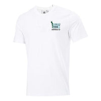 adidas originals Men's Worm Chest Tee Logo White GN2147