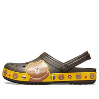 Crocs x Line Friends Beach Brown Unisex Sandals 205791-206