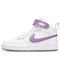 (GS) Nike Court Borough Mid 2 'White Purple' CD7782-103