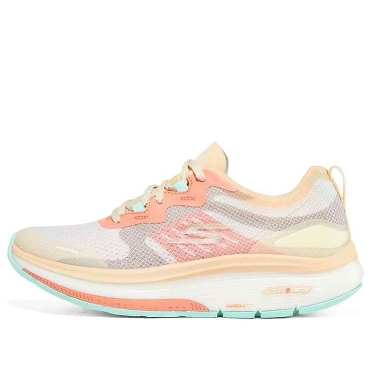 (WMNS) Skechers Gowalk Workout Walker 'Natural Multicolor' 124939-NTMT