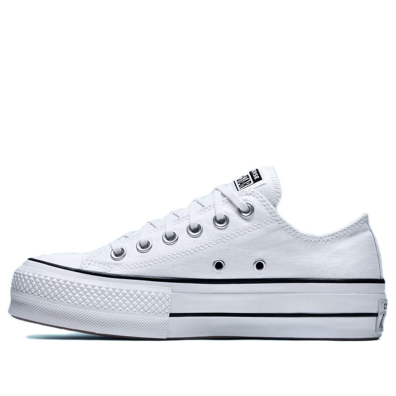 (WMNS) Converse Chuck Taylor All Star Lift Low 'White Black' 560251F