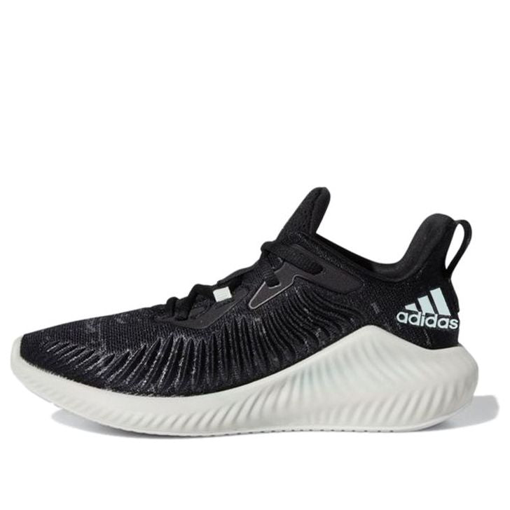 (GS) adidas Alphabounce+ Parley 'Black White' EE8282
