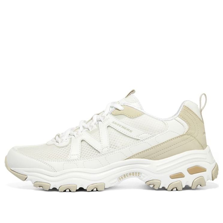 Skechers DLites 1.0 'White Beige' 894093-WNT