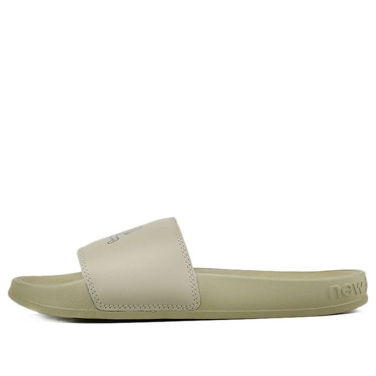 (WMNS) New Balance x Noritake Green B Wide Slippers SWF200NO