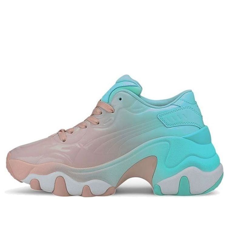 (WMNS) PUMA Pulsar Wedge 'Luminous Peachskin Blue' 373043-01